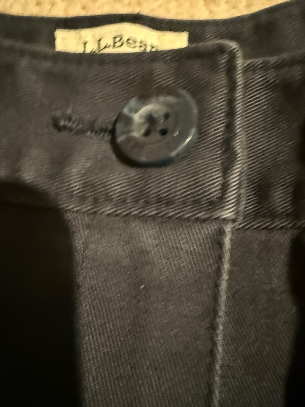 L.L. Bean Navy Women’s Chinos - Picture 4 of 5